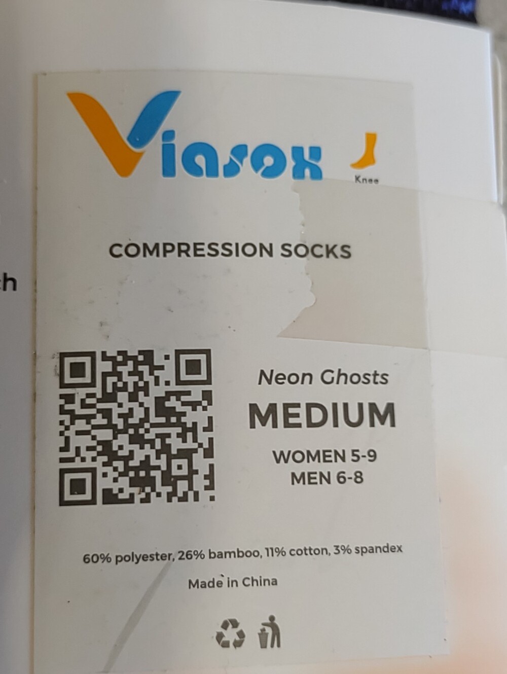 Ghost Compression Socks(M) - Picture 3 of 3